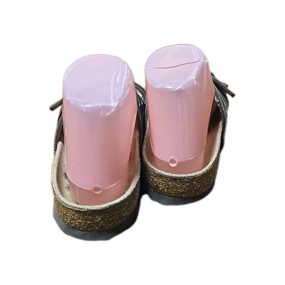 Birkenstock Granada Green Soft Footbed Slip On Slide Sandals Womans Size 36 - Picture 4 of 8